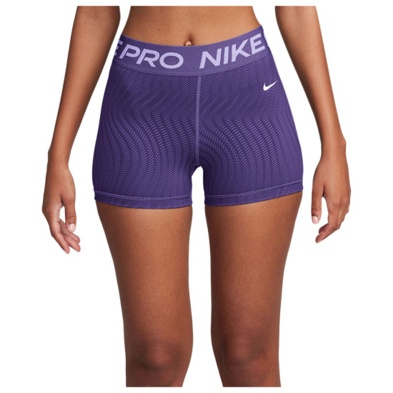 Nike Γυναικείο σορτς-κολάν Pro Mid-Rise 3'' Printed Shorts